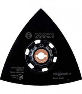Patin poncage BOSCH® MAVZ 116 RT4 Carbide grains 40 emb. : 1 piece