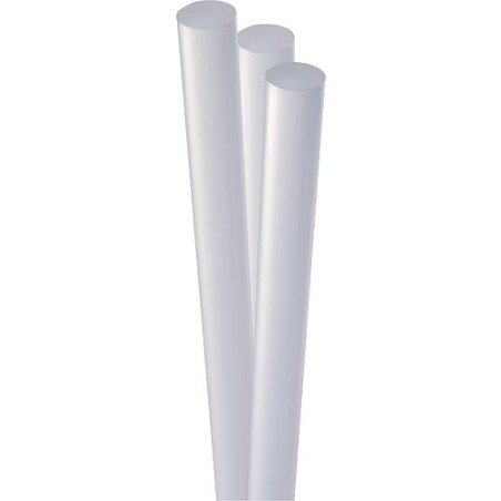 Baton de colle 500 g/ 250 mm transparent,contenue 20 pieces pour pistolet a colle (80 117 70+71)