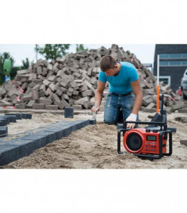 Radio de chantier TOUGHBOX 2 UKW/MW piles incluses