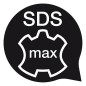 Kit Marteau TECTOOL 3 pieces avec SDS-Max