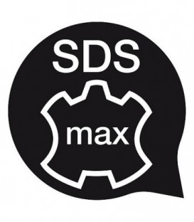 SDS-Max Mix-Box 5 pieces (3 forets + 2 burins)