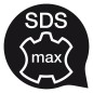 SDS-Max Mix-Box 5 pieces (3 forets + 2 burins)