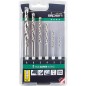 ALPEN HSS jeu de forets helicoidaux cassette en plastique HSS Super ATM 6 pcs