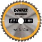 Lame de scie circulaire diam. 216 x 30 mm + 40 dents alternes convient pour DeWalt DWS773