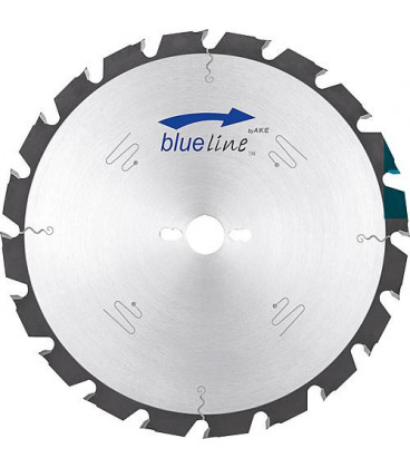 Lame scie circulaire AKE blueline D : 300x3,4x30mm 24 dents pour bois, plaques héraklith