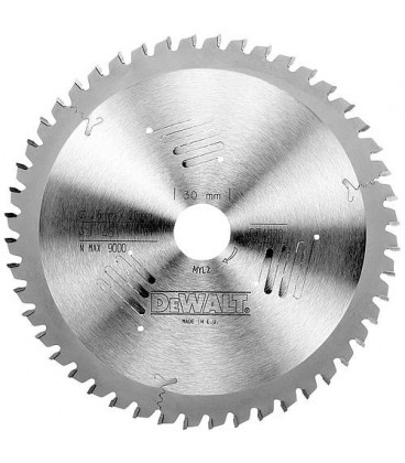 Lame de scie circulaire extreme diam. 216 x 30 mm +48 dents alternes convient pour DeWalt DWS773