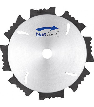 Lame scie circulaire diamant AKE blueline, D : 216x2,4x30mm 8 dents, pour bois, plastique