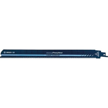 Lame scie sabre BOSCH® S1255CHM Carbide pr metaux precieux Long. 300mm, emb. : 10 pc.