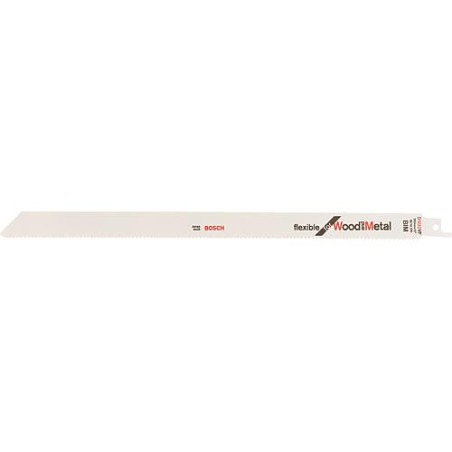 Lames de scie sabre BOSCH S1222VF, L : 300mm, 2 pieces, pour bois et metal