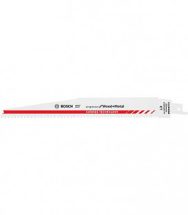 Lames de scie sabre BOSCH S1156XHM, L : 225mm, 1 pieces, pour bois et metal