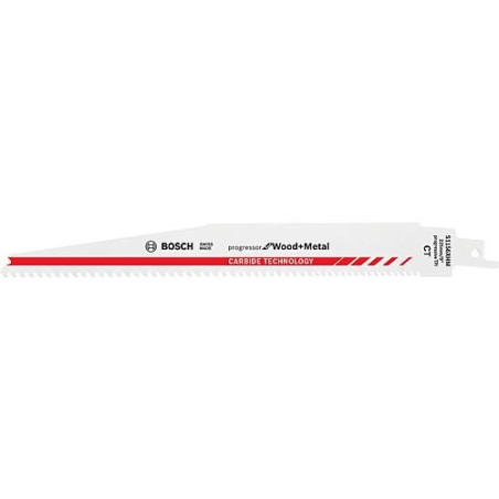 Lames de scie sabre BOSCH S1156XHM, L : 225mm, 1 pieces, pour bois et metal