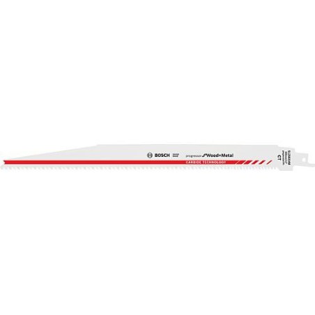 Lames de scie sabre BOSCH S1256XHM, L : 300mm, 1 piece, pour bois et metal