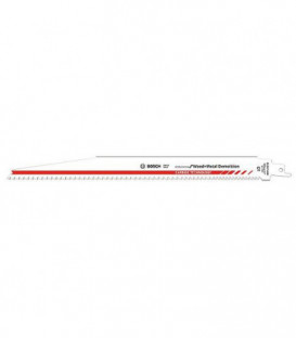 Lame scie sabre BOSCH® S1267XHM Carbide pr bois et metal Long. 300mm, emb. : 1 piece