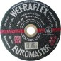 Disque de tronconnage Euromaster contrecoude pour metal 125 x 3 x 22 mm