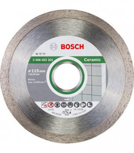 Disque diamant BOSCH standard for ceramic pour carreaux D :  115 x 22,23 x 1,6mm