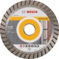 Disque diamant BOSCH Universel Turbo D :  125 x 22,23 x 2,0mm