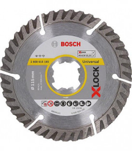 Disque a tronconner BOSCH® Diamant Standard for Universal ac. insert X - Lock diam. 115 mm