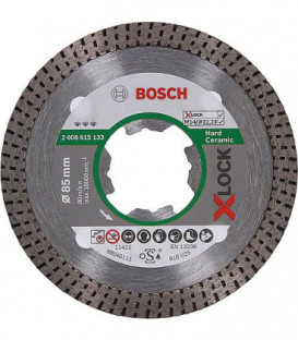Disque a tronconner BOSCH® Diamant Best for Hard Ceramic ac. insert X - Lock diam. 85 mm