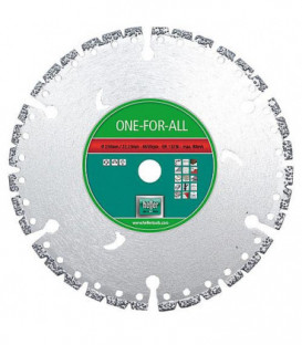 Disque diamant HELLER ONE FOR ALL d : 230 x 22,23mm