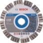 Disque diamant BOSCH Best for Stone pour pierre D  :  150 x 22,23 x 2,4mm