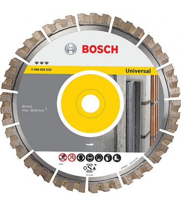 Disque de tronconnage BOSCH DIA-TS. diam. 115x22,23 mm