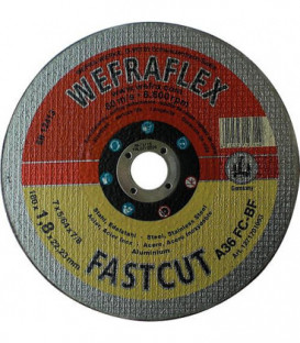 Disque de tronconnage Fastcut pour métaux D:125 x 1 x 22 mm