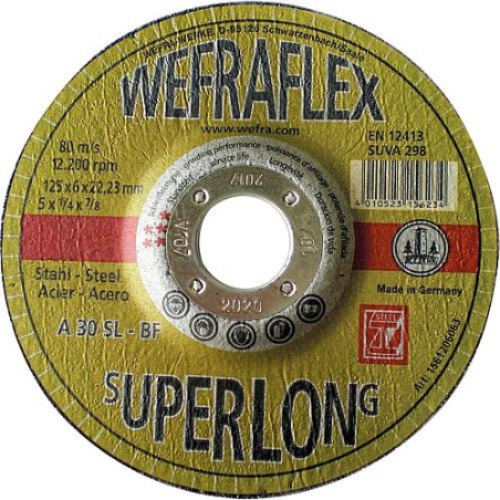 Disque a meuler Super-Long pour metal 115 x 6 x 22 mm