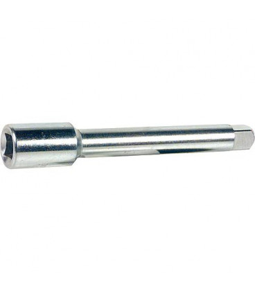 Rallonge d outil zinguee pour 4 pans. 4,9 mm, Lg. 110 mm 1piece