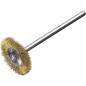 Brosse ronde diam 22mm avec queue 3,0mm ffflaiton 0,1mm