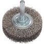 Brosse ronde Fil d'acier 0,20 mm 40 mm, Tige 6,0 mm