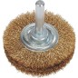 Brosse ronde Fil en laiton 0,20 mm 50 mm, Tige 6,0 mm