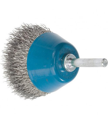 Brosse plate Fil en inox 0,30 mm 40 mm, plastique