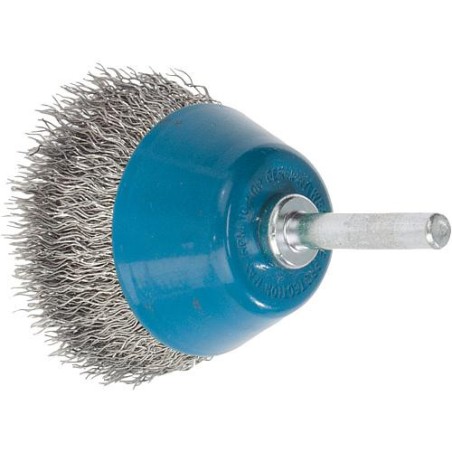 Brosse plate Fil en inox 0,30 mm 40 mm, plastique