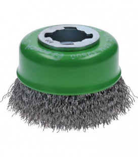 Brosse BOSCH® ac insert X - Lock diam. 75 mm 0,5 mm cable inox