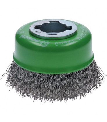 Brosse BOSCH® ac insert X - Lock diam. 75 mm 0,3 mm cable inox