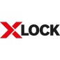 Disque d'appui BOSCH® medium ac insert X - Lock diam. 125 mm