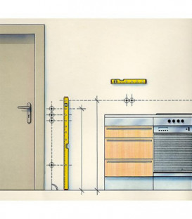 Niveau d'electricien Type 70 electrique / 120 cm