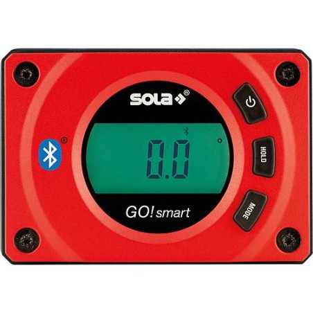 Inclinometre et rapporteur Sola digitale avec bluetooth Lxlxh  :  80x55x27mm