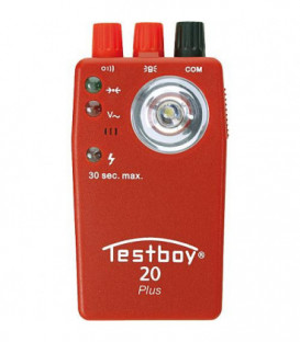 Testboy 20 controleur de continuite optique et acoustique a tension invariable jusqu'a 400 V