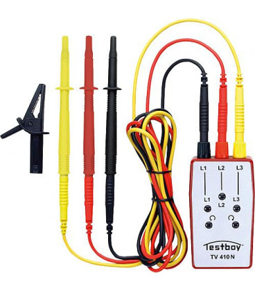 Indicateur de phase Testboy TV 410 N 60 - 400V AC