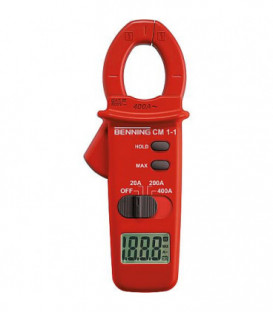 Multimetre - pince amperemetrique numerique pour courant alternatif CM1-1 044061 avec etui