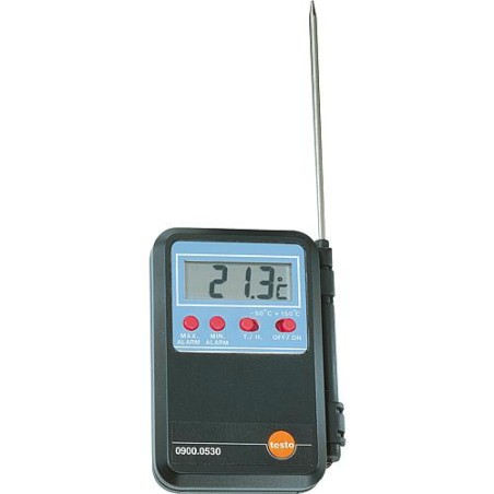 Thermometre mini avec fonction alarme piles incluses