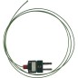 Sonde thermocouple Teflon isole jusqu'a 250°C