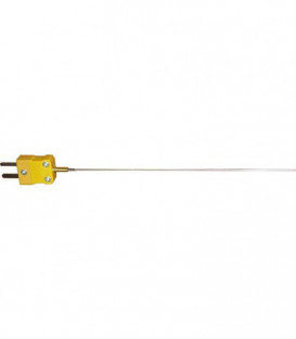 Sonde d'immersion, 230 x 3,0 mm pliable, sans cable -200°C...+1100°C