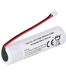 Batterie de rechange Type Li-IOn 3,7V 2600 mAh testo 0515 5046
