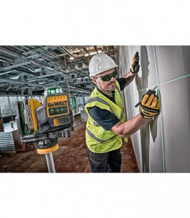 Laser croisement de ligne DEWALT DCE089D1G avec laser vert