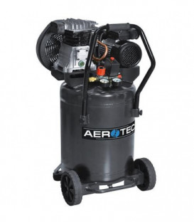 Compresseur a piston AEROTEC 420-90 V TECH mobile avec reservoir 90 litres