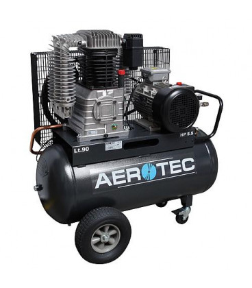 Compresseur a piston AEROTEC 820-90 PRO 400 Volt avec 10 bar et 90 l chaudiere