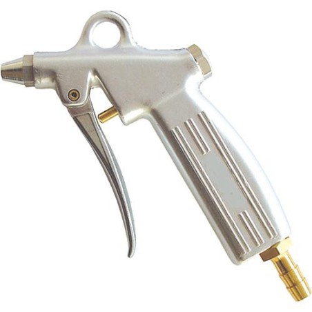 Pistolet souffleur en alu avec gicleur court, 6 mm