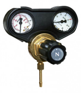 Accessoire pour onduleur manuel E reducteur de pression p gaz de soudure 2 manometres, 30 L/min, max 315 bars